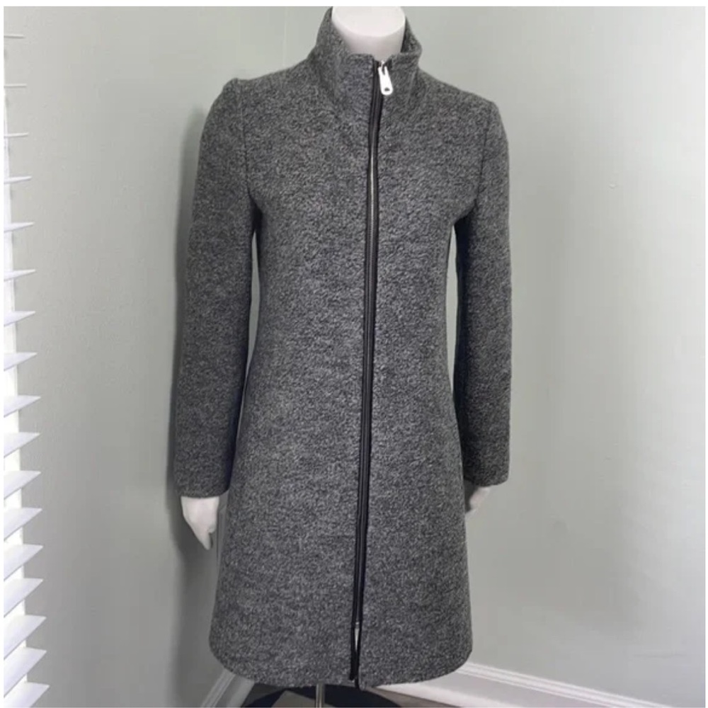 Club Monaco Italian Wool Coat Women's Outerwear Overcoat Wool Jacket